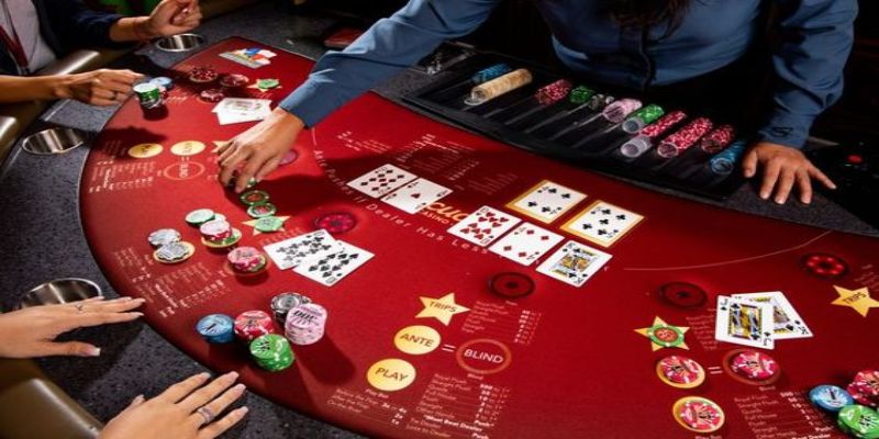 Các vòng chơi có trong Poker Texas